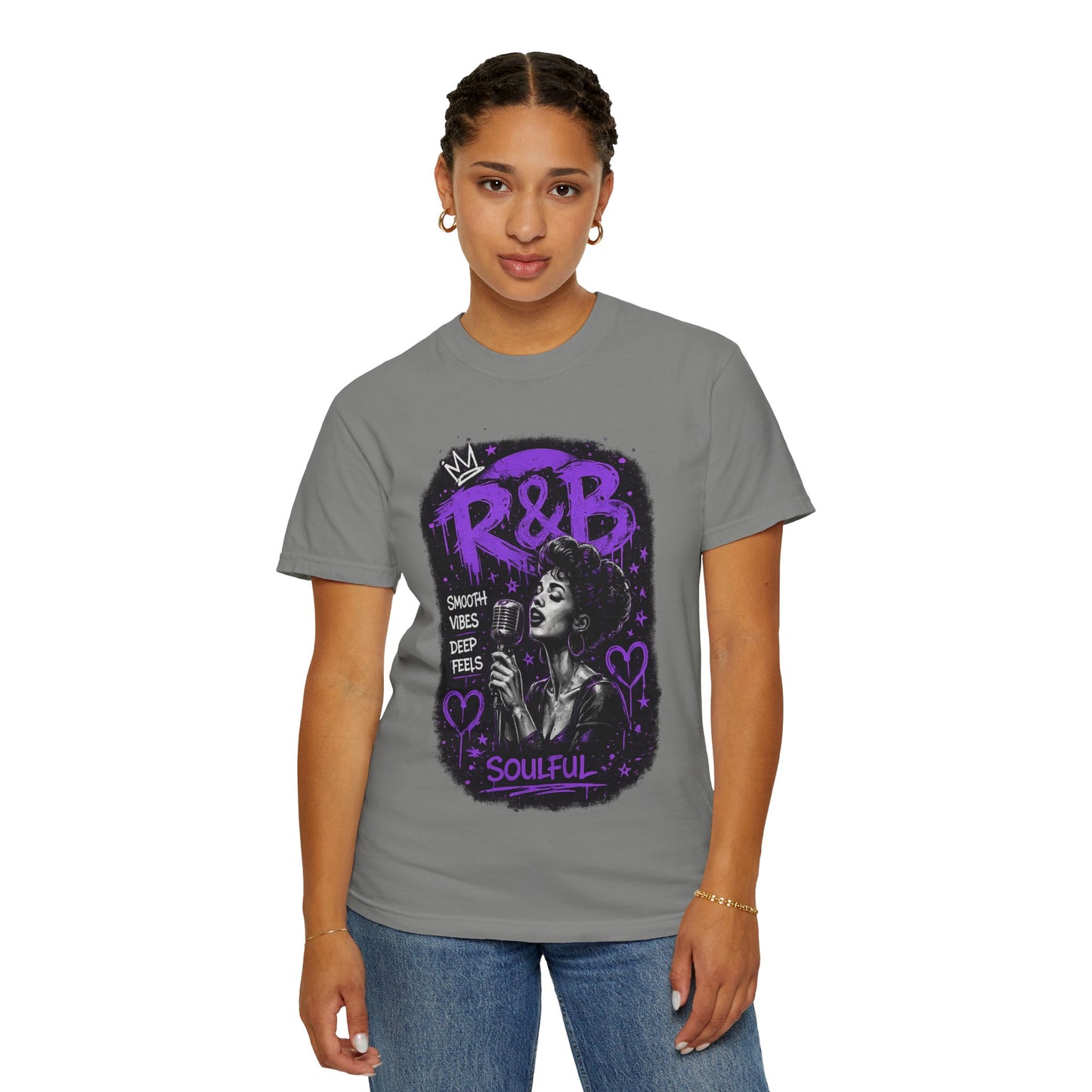 R&B Soulful Music Graphic T-Shirt — "Smooth Vibes, Deep Feels"
