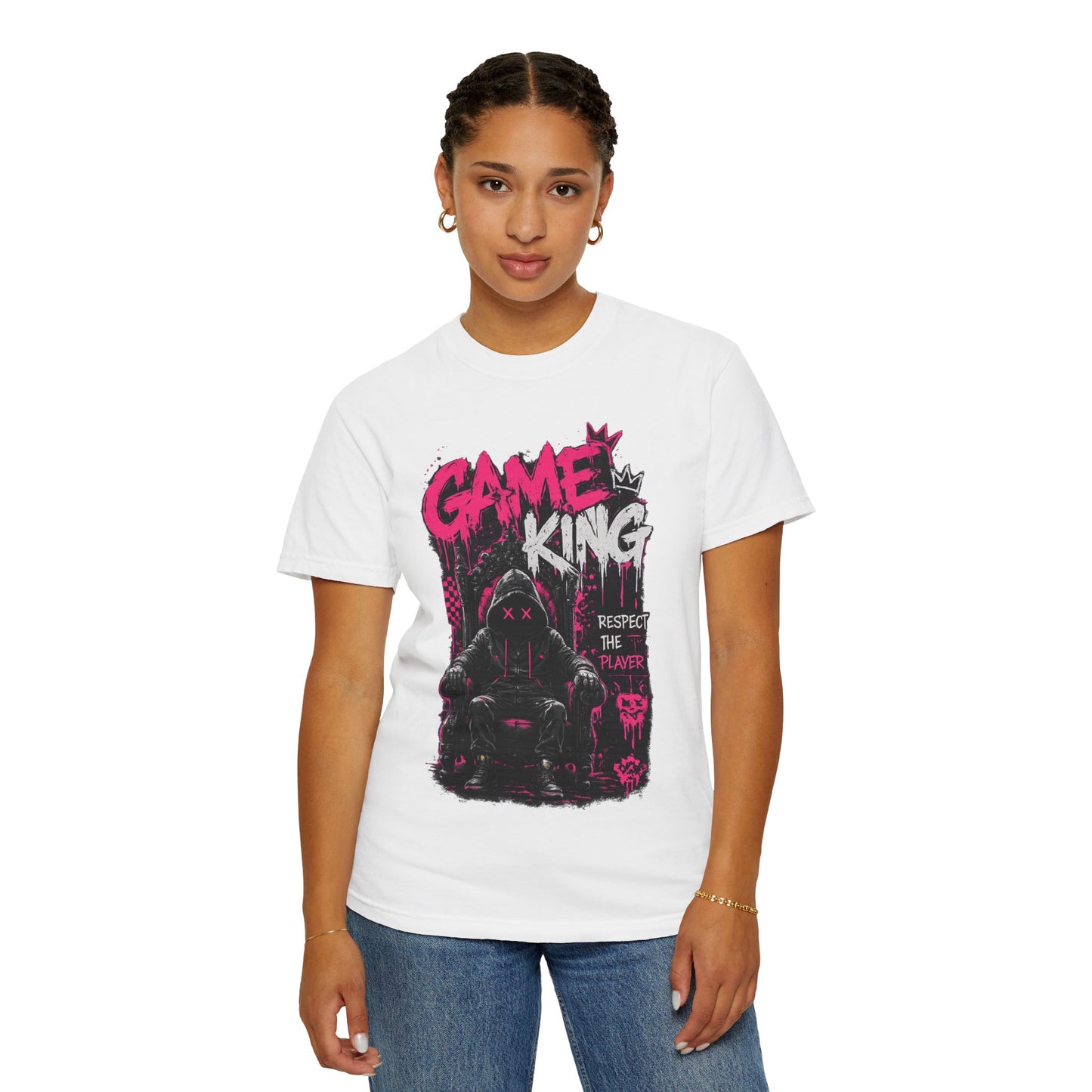 Game King Graphic T-Shirt — 'Respect The Player' Gamer Streetwear