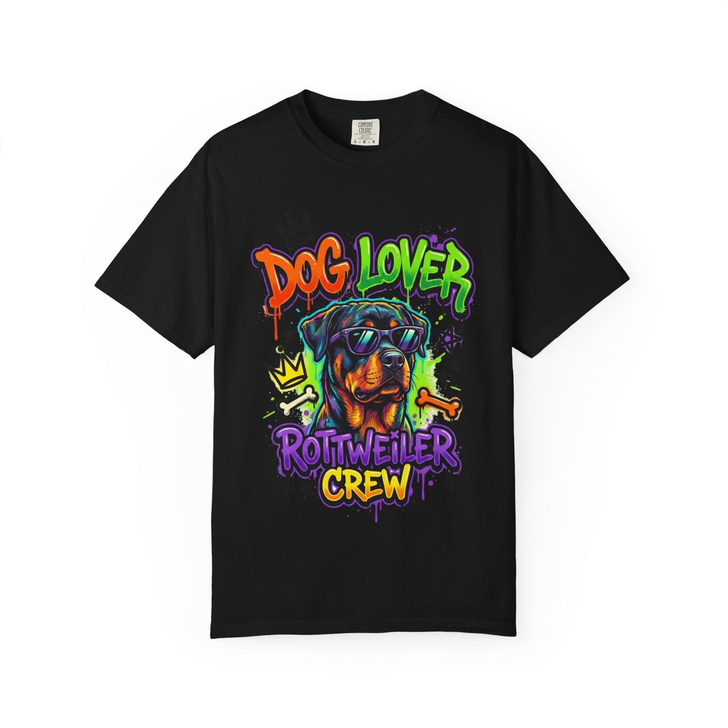Rottweiler Crew ‘Dog Lover’ Graphic T-Shirt
