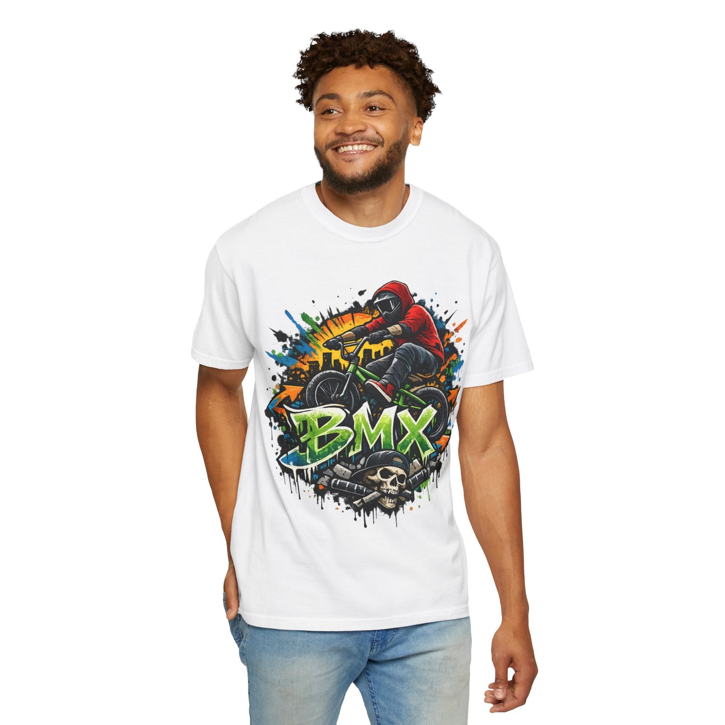 BMX Graphic T-Shirt — Urban Street Bike Rider Tee