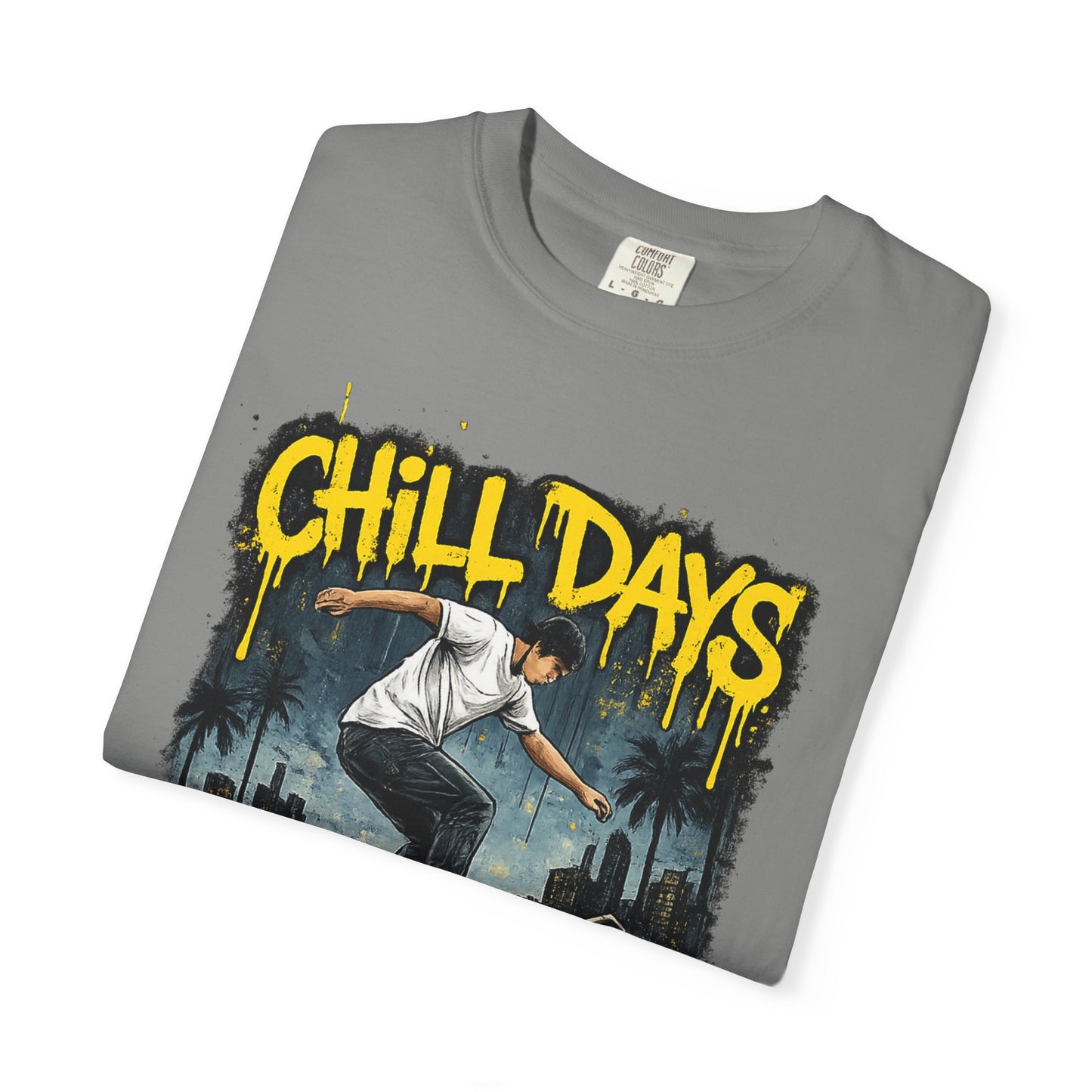 Chill Days Big Tricks Skateboard T‑Shirt
