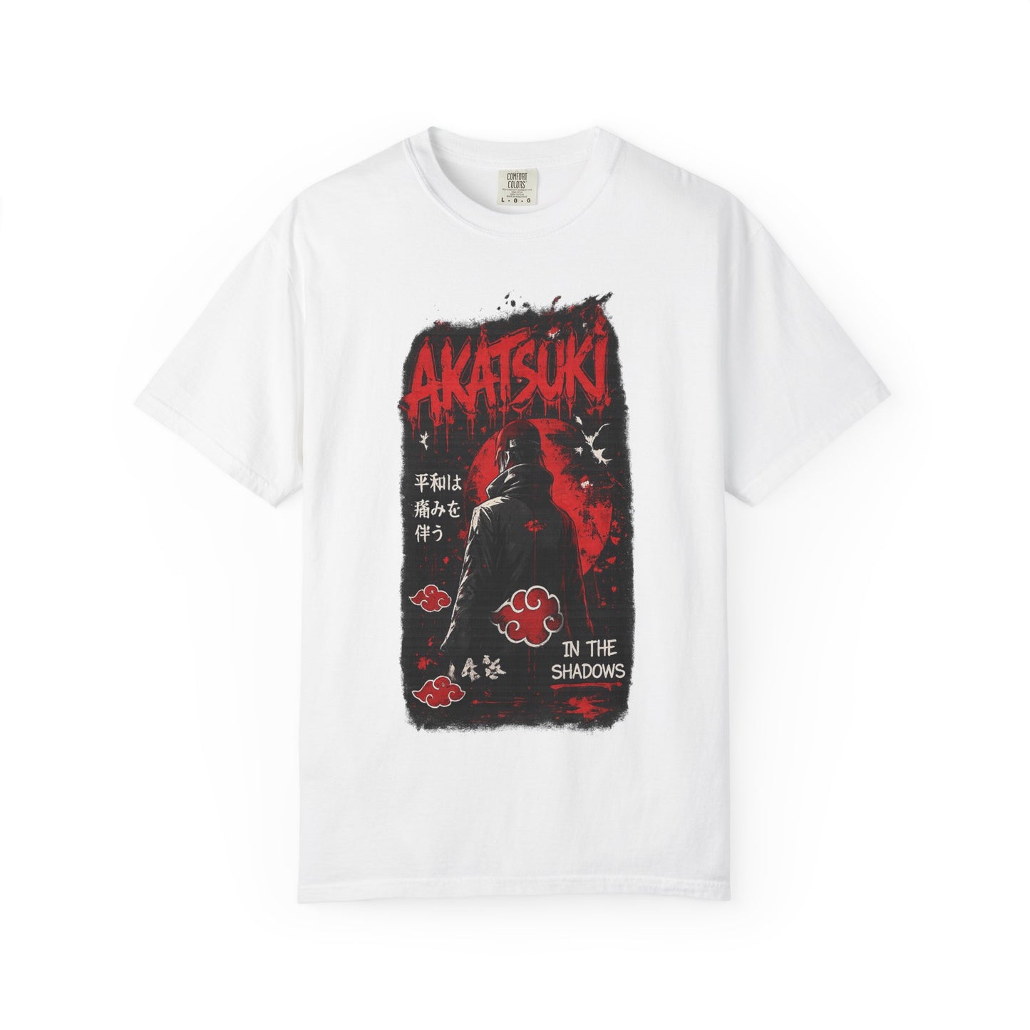 Akatsuki Graphic T-Shirt — Vintage Anime Rogue Clan Design
