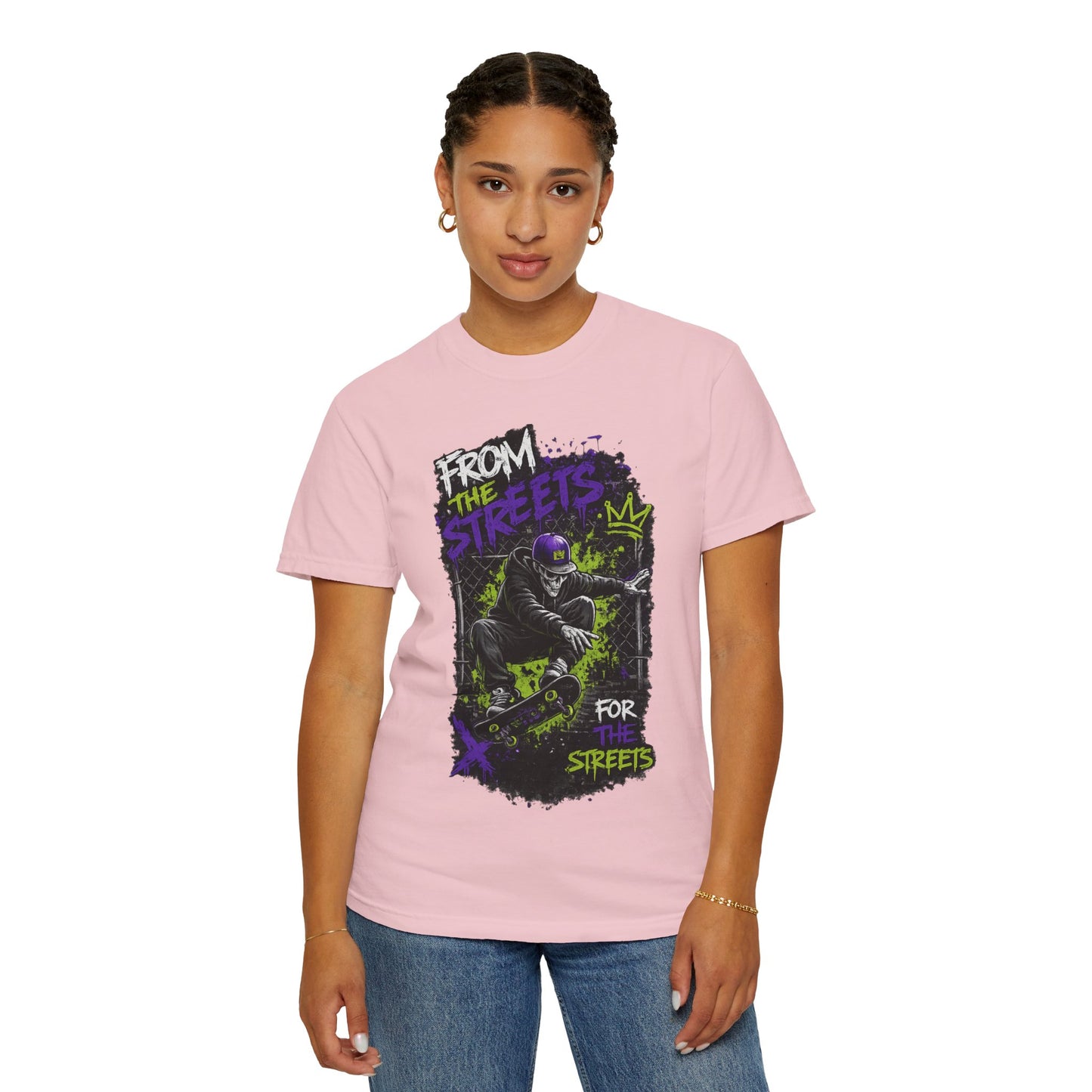 From the Streets Skateboard T-Shirt — Urban Skate Crew Graphic Tee