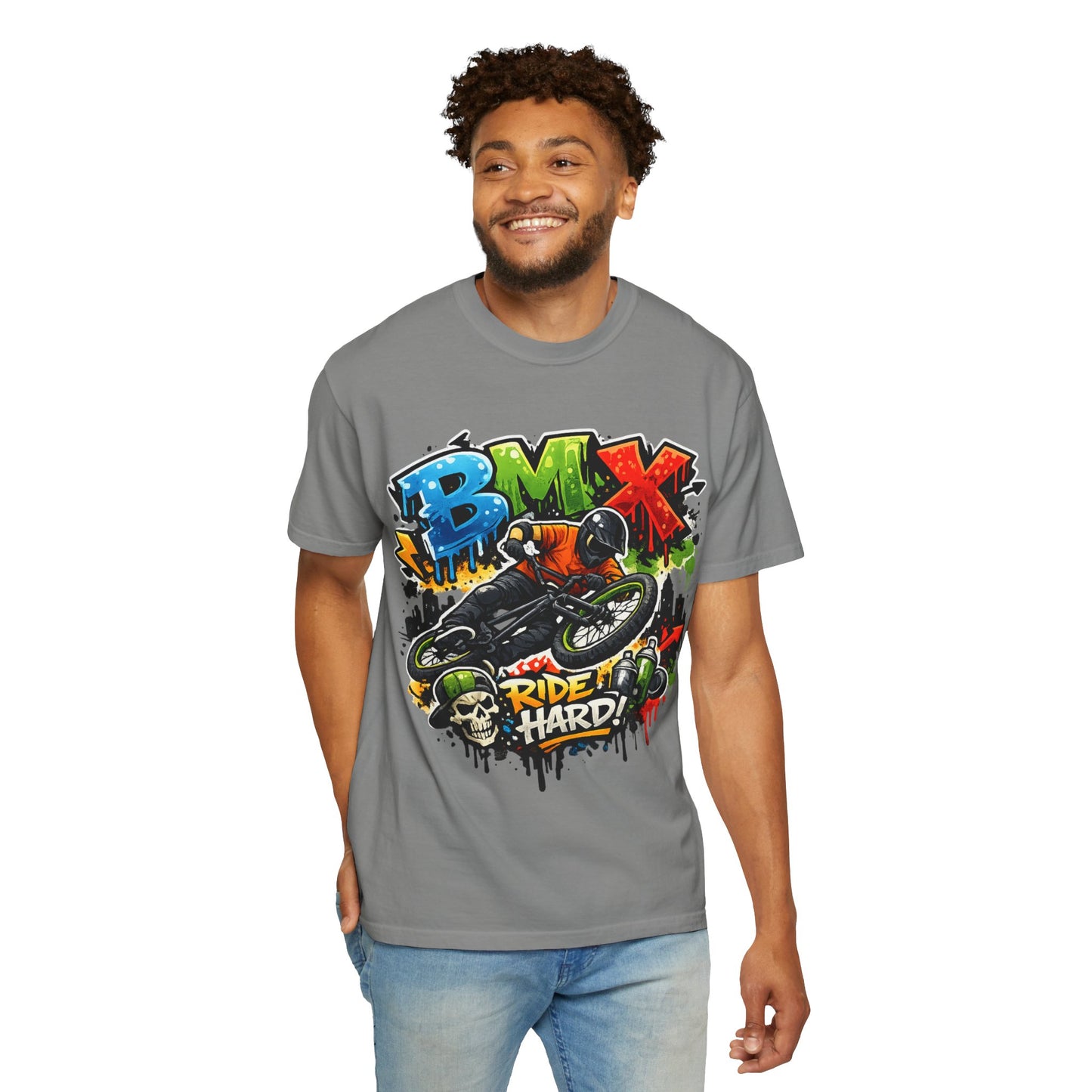 BMX Ride Hard T-Shirt
