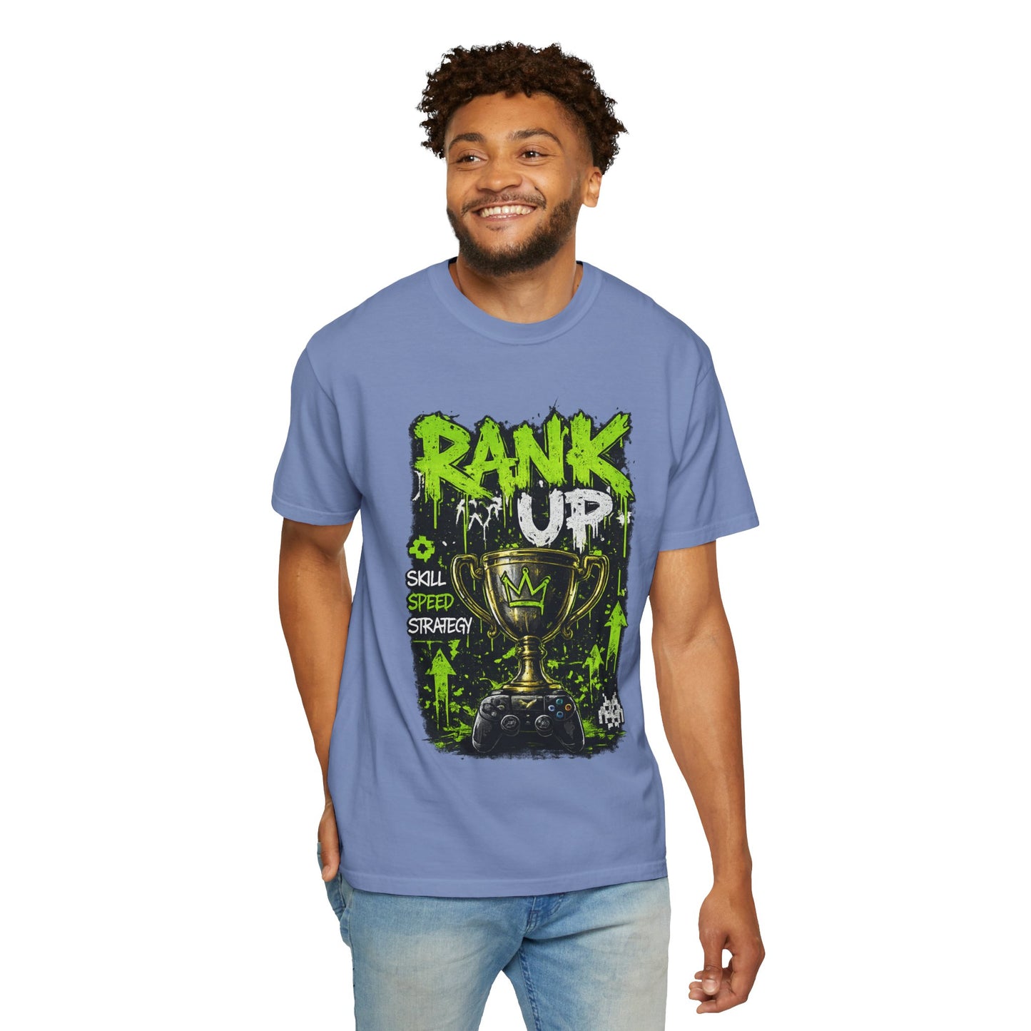Rank Up Trophy Gaming T-Shirt
