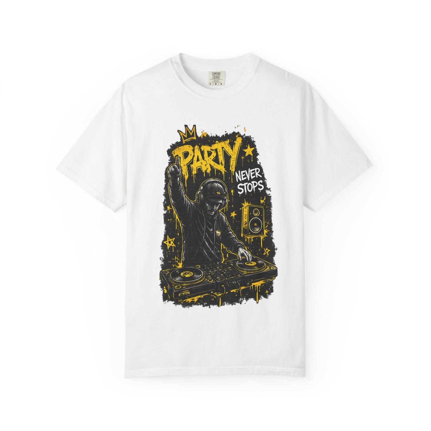 Party Never Stops DJ T-Shirt