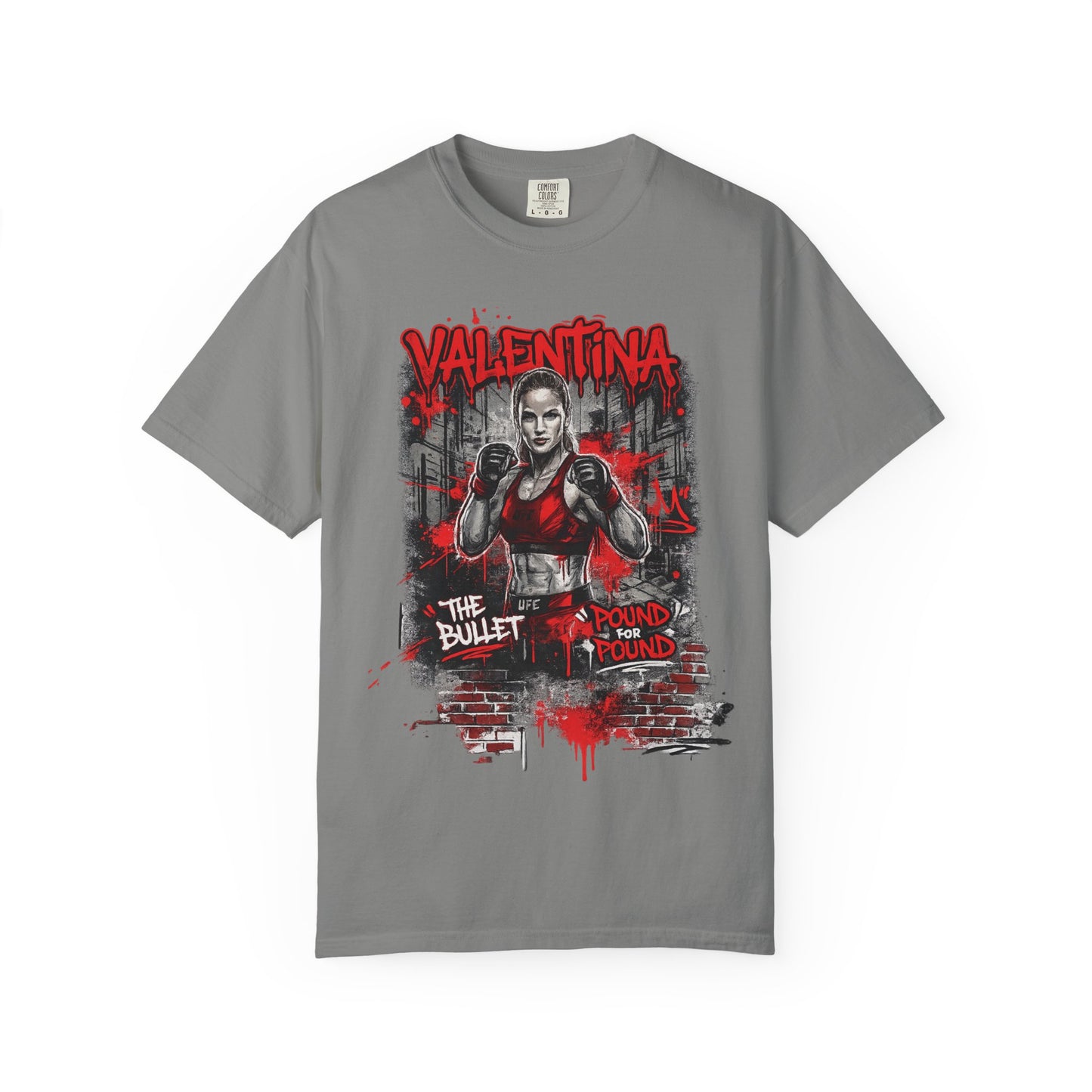 Valentina 'The Bullet' UFC T-Shirt — Women's Fighter Graphic Tee