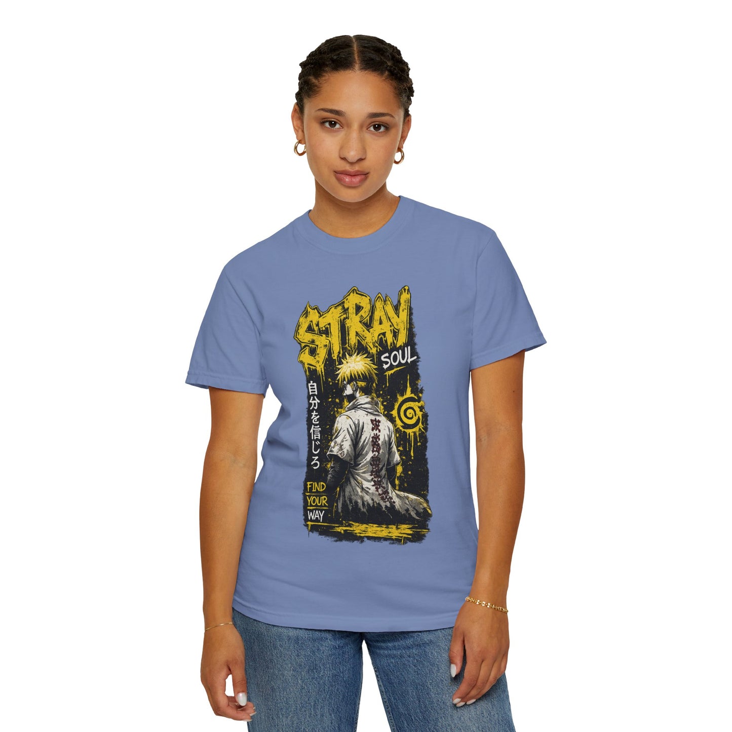 Stray Soul Graphic T-Shirt — Find Your Way Anime Streetwear
