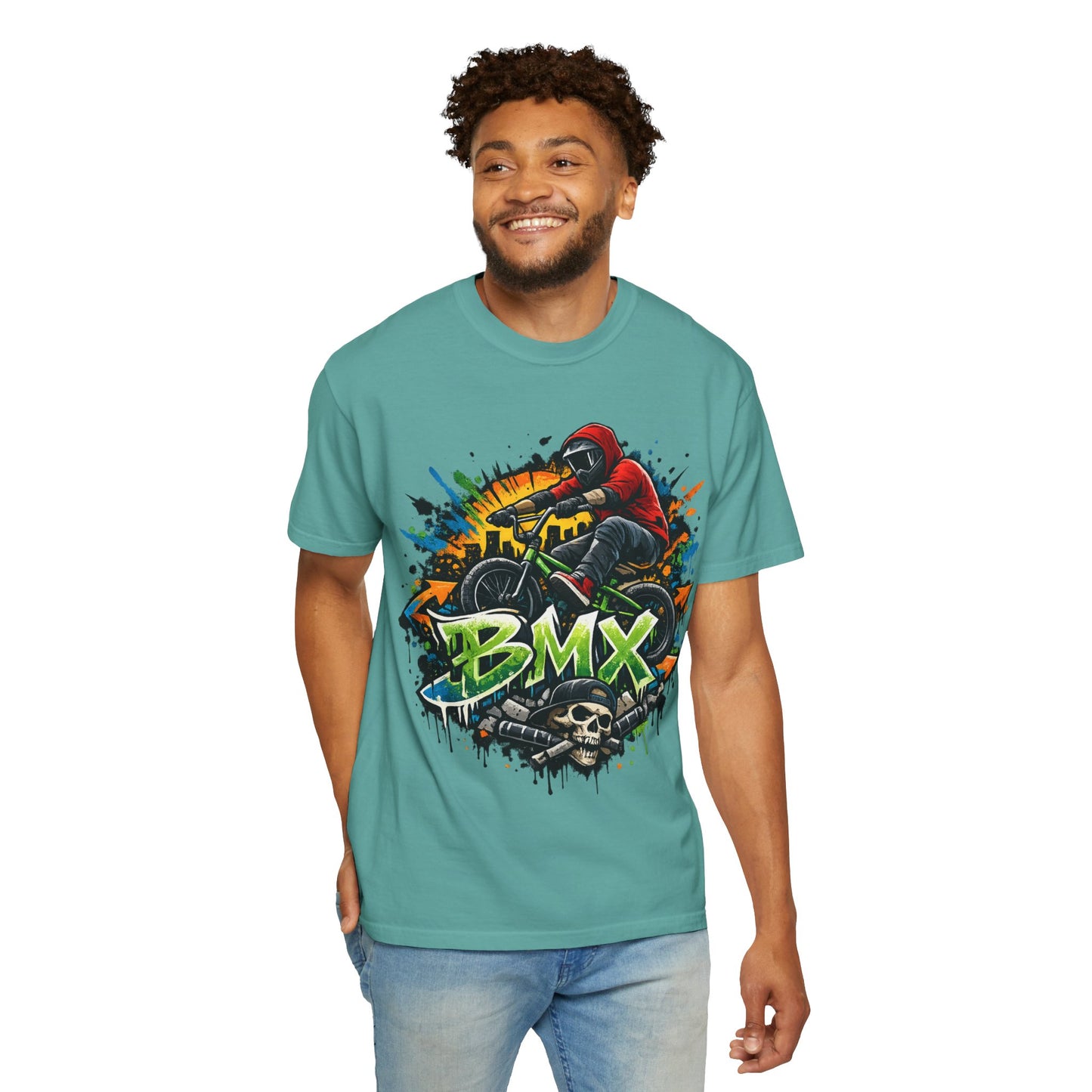 BMX Graphic T-Shirt — Urban Street Bike Rider Tee