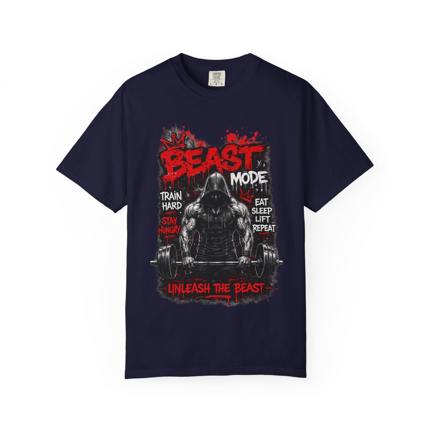 Beast Mode Weightlifting T‑Shirt — "Unleash the Beast" Gym Tee