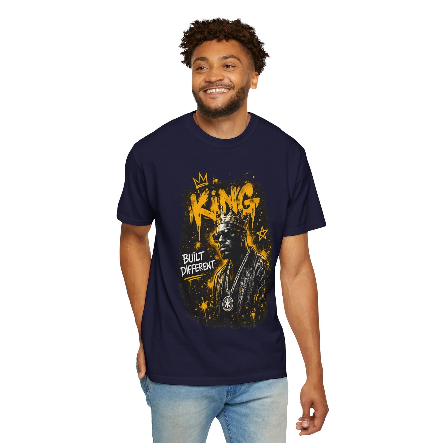 King Built Different T-Shirt — Urban Retro Graphic Tee