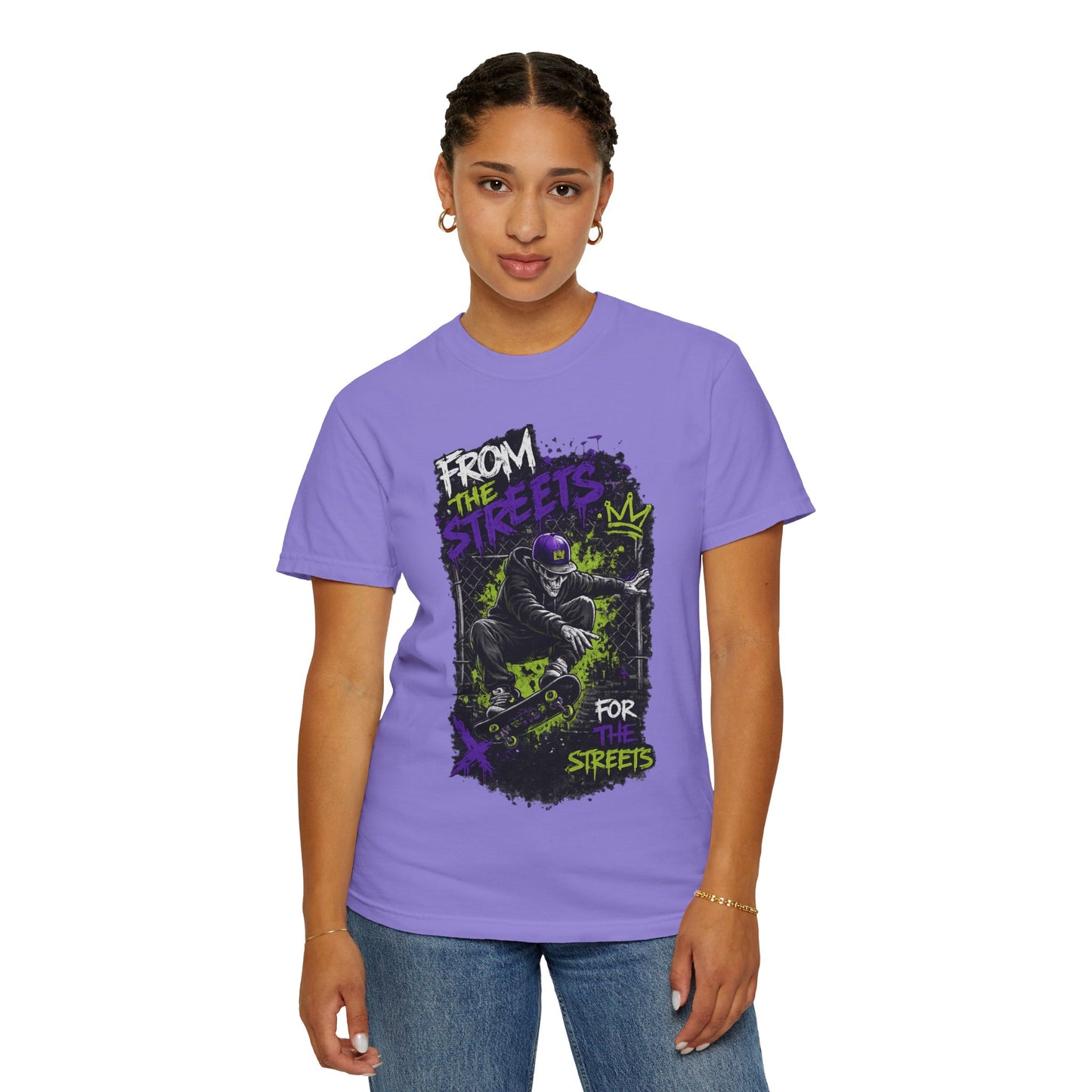 From the Streets Skateboard T-Shirt — Urban Skate Crew Graphic Tee