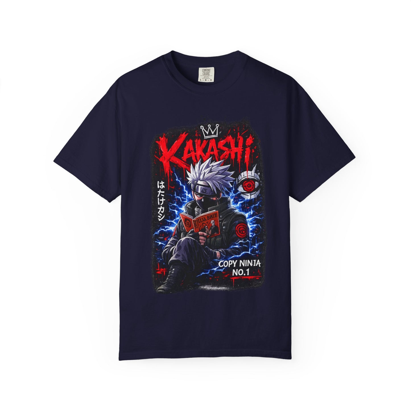 Kakashi Anime T-Shirt — 'Copy Ninja No.1' Anime Graphic Tee