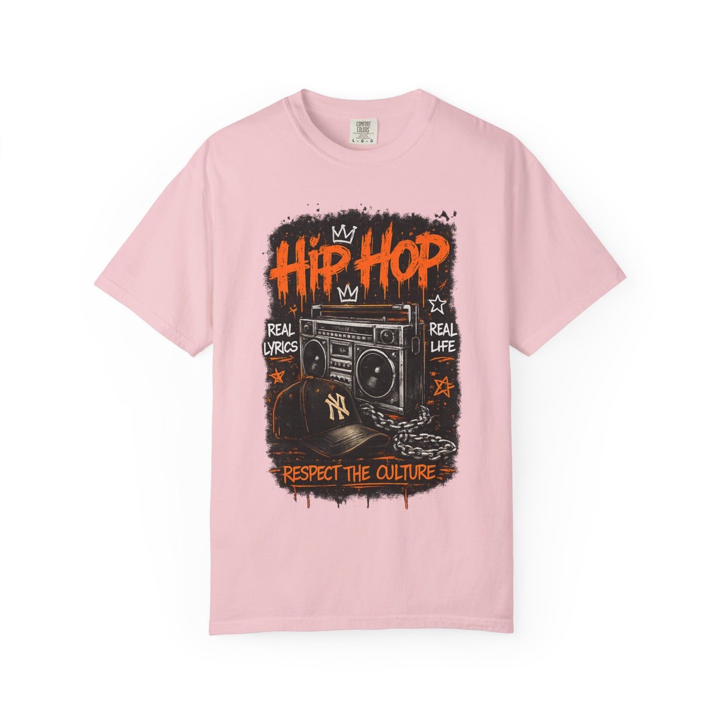 Hip Hop Boombox Respect the Culture T-shirt | Streetwear Music Tee