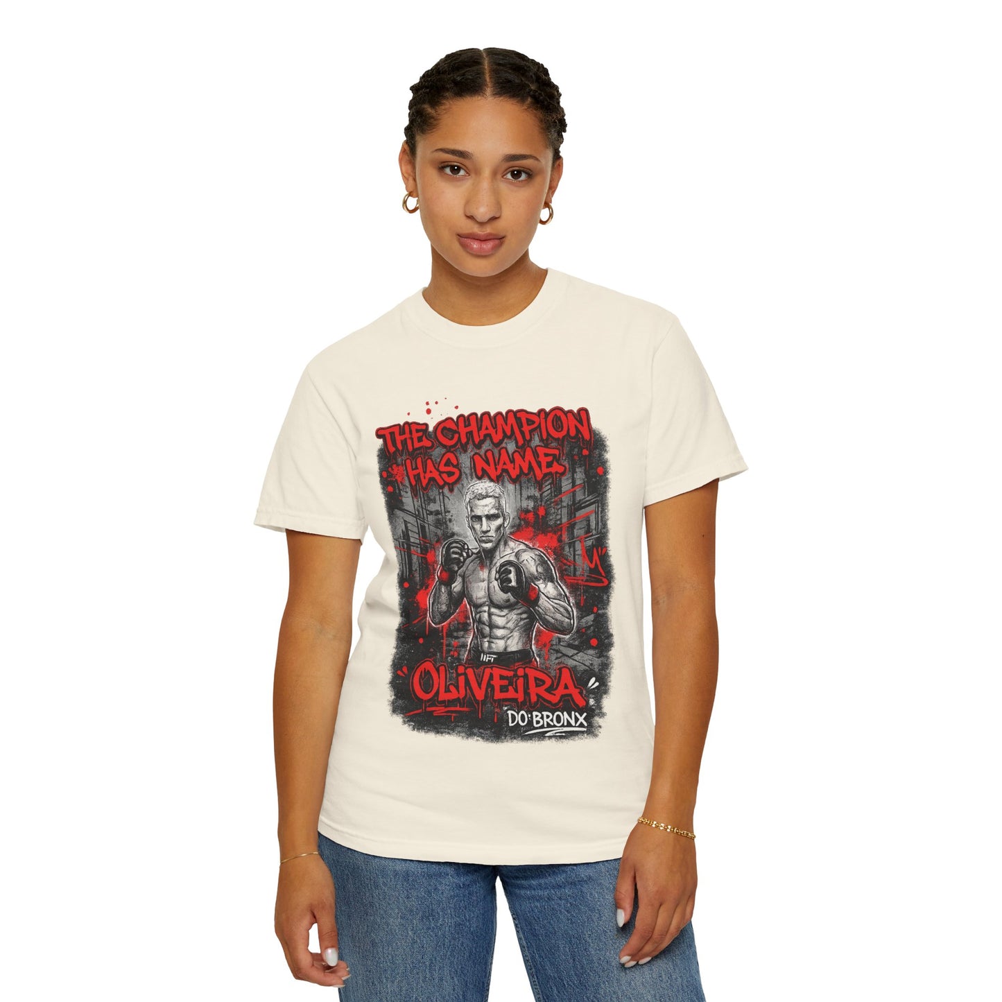 Oliveira 'The Champion Has Name' UFC Graphic T-Shirt