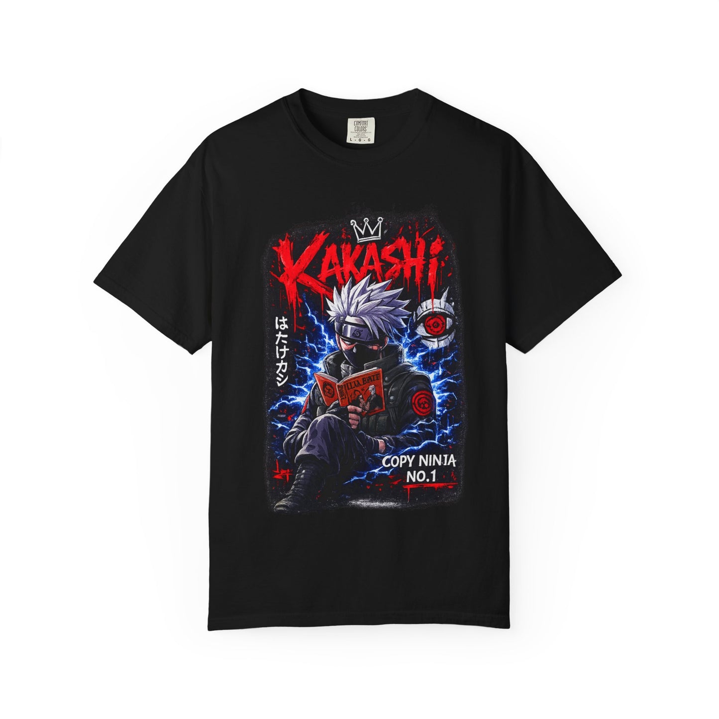 Kakashi Anime T-Shirt — 'Copy Ninja No.1' Anime Graphic Tee