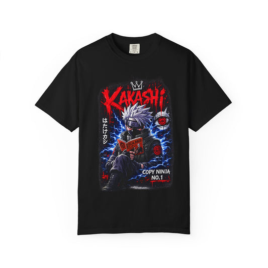 Kakashi Anime T-Shirt — 'Copy Ninja No.1' Anime Graphic Tee