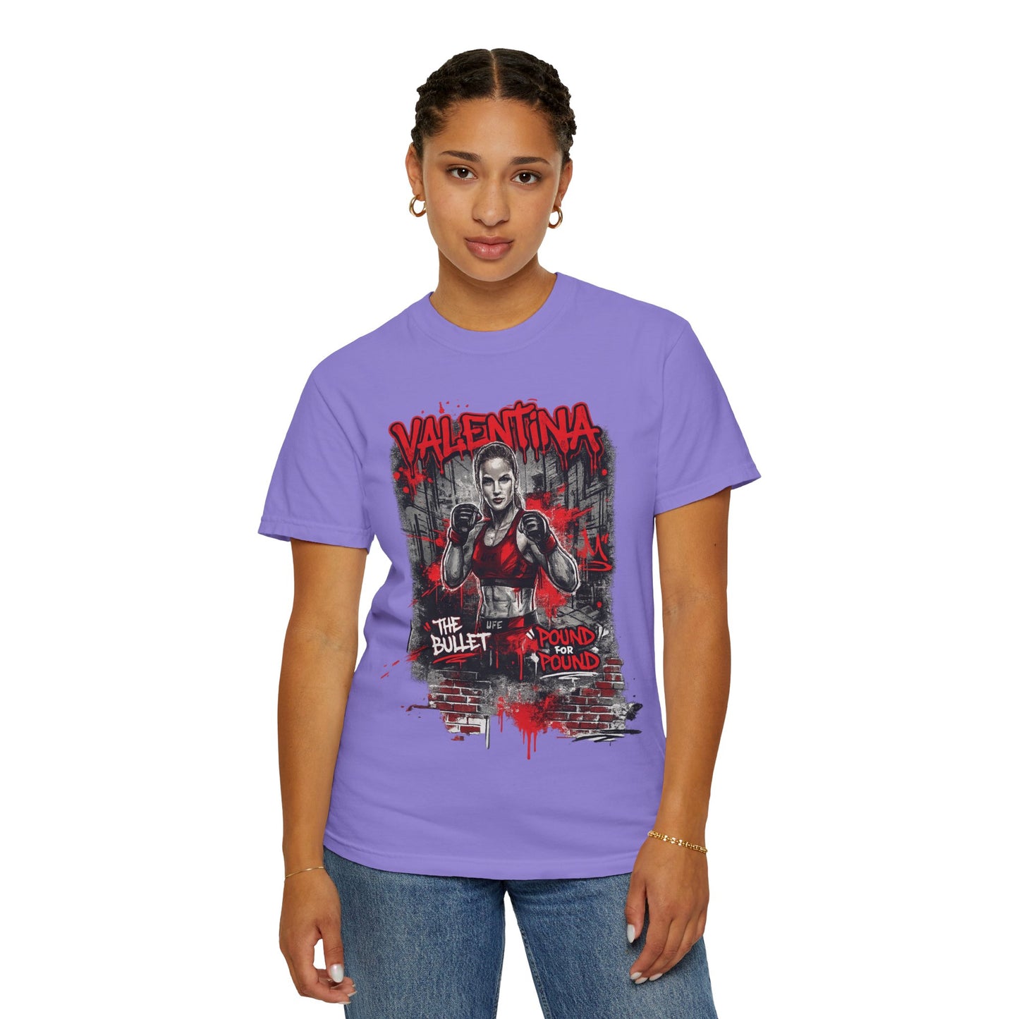 Valentina 'The Bullet' UFC T-Shirt — Women's Fighter Graphic Tee