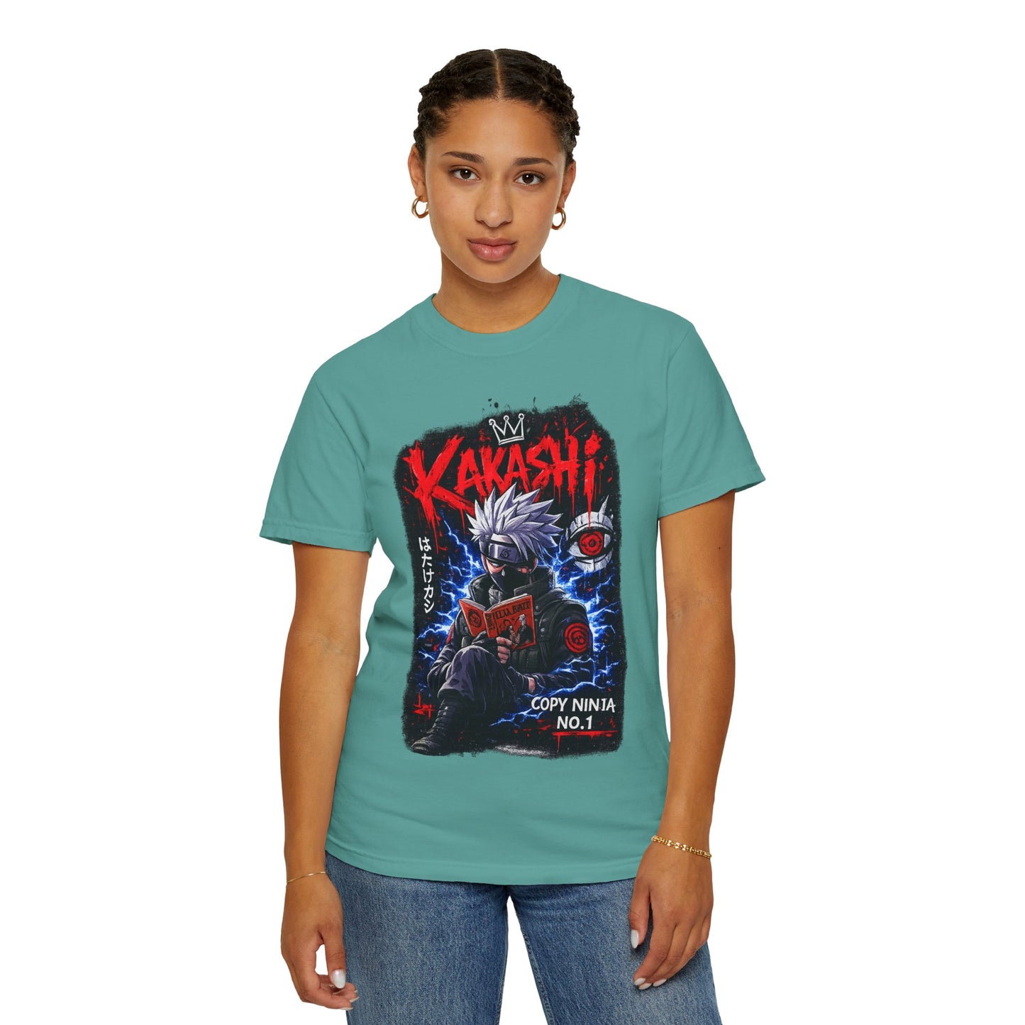 Kakashi Anime T-Shirt — 'Copy Ninja No.1' Anime Graphic Tee