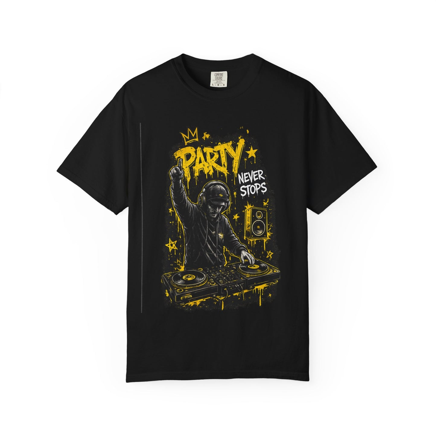 Party Never Stops DJ T-Shirt