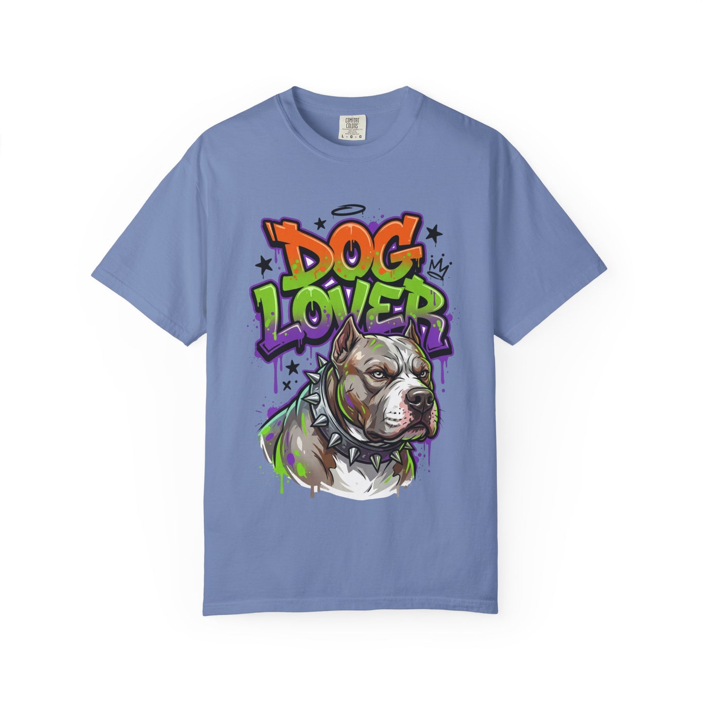 Dog Lover T-Shirt — Urban Graffiti Pitbull Tee