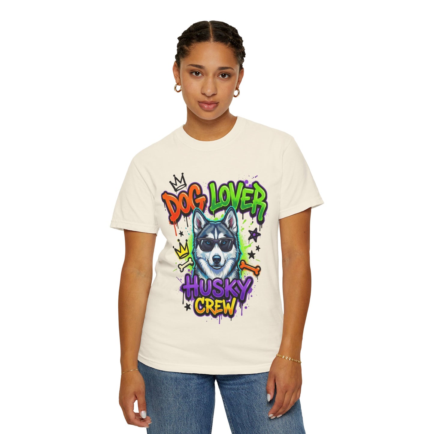 Dog Lover Husky Crew T-Shirt