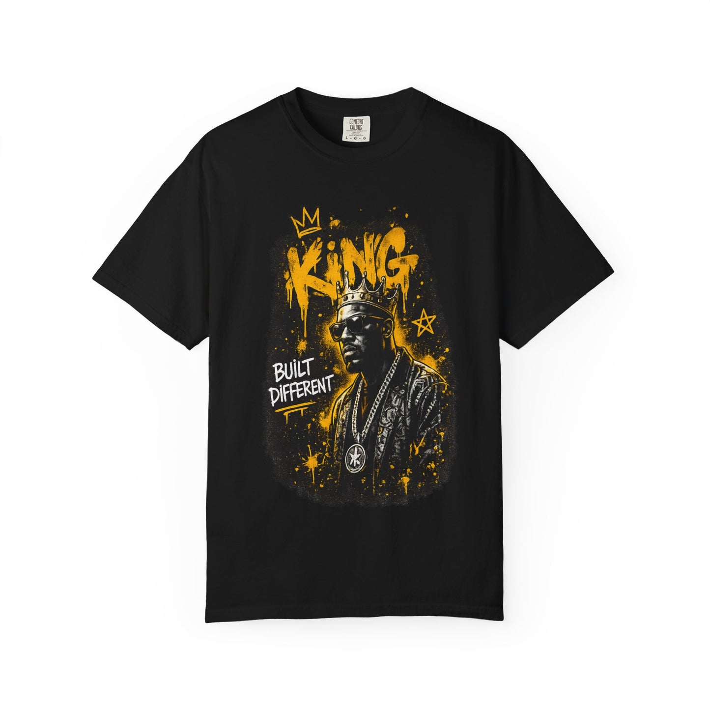 King Built Different T-Shirt — Urban Retro Graphic Tee