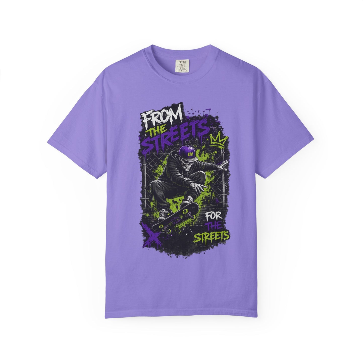From the Streets Skateboard T-Shirt — Urban Skate Crew Graphic Tee