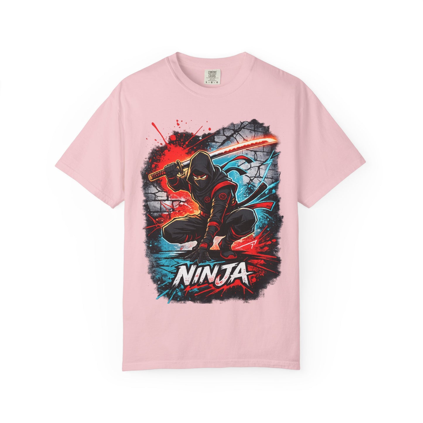 Ninja Graphic T-Shirt — Bold Samurai Night Warrior Tee