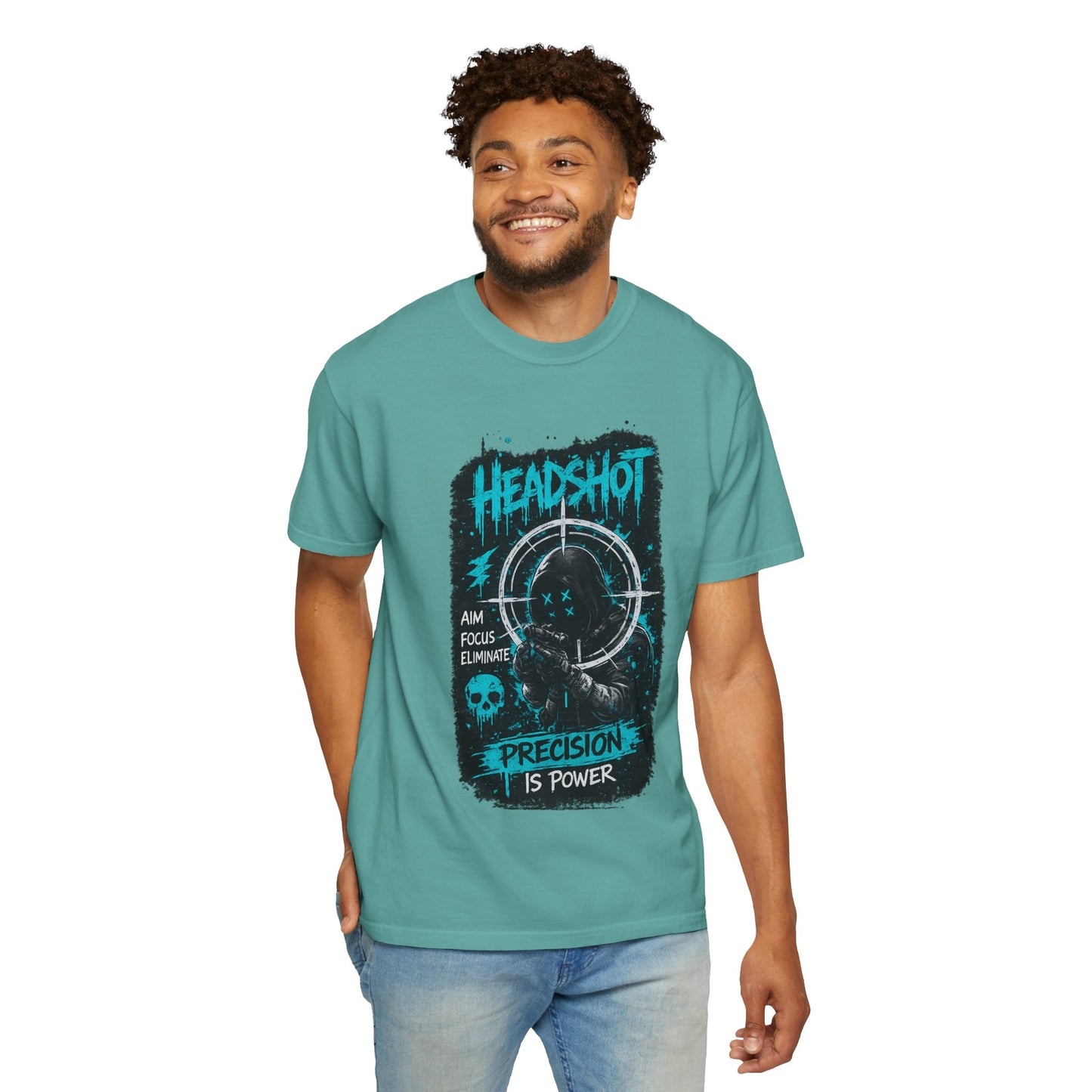 Headshot Precision T-Shirt — Gamer Target Graphic Tee