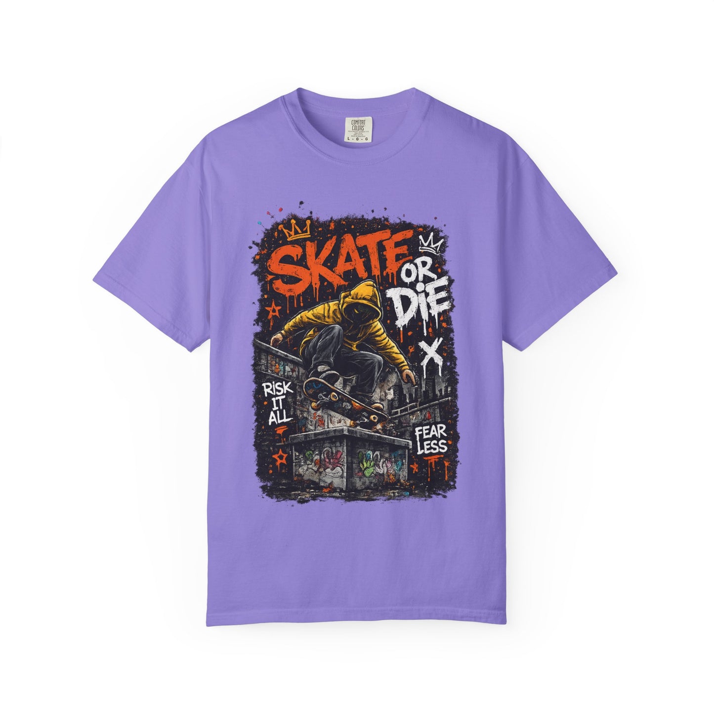 Skate or Die T-Shirt — Fearless Street Skateboard Graphic Tee