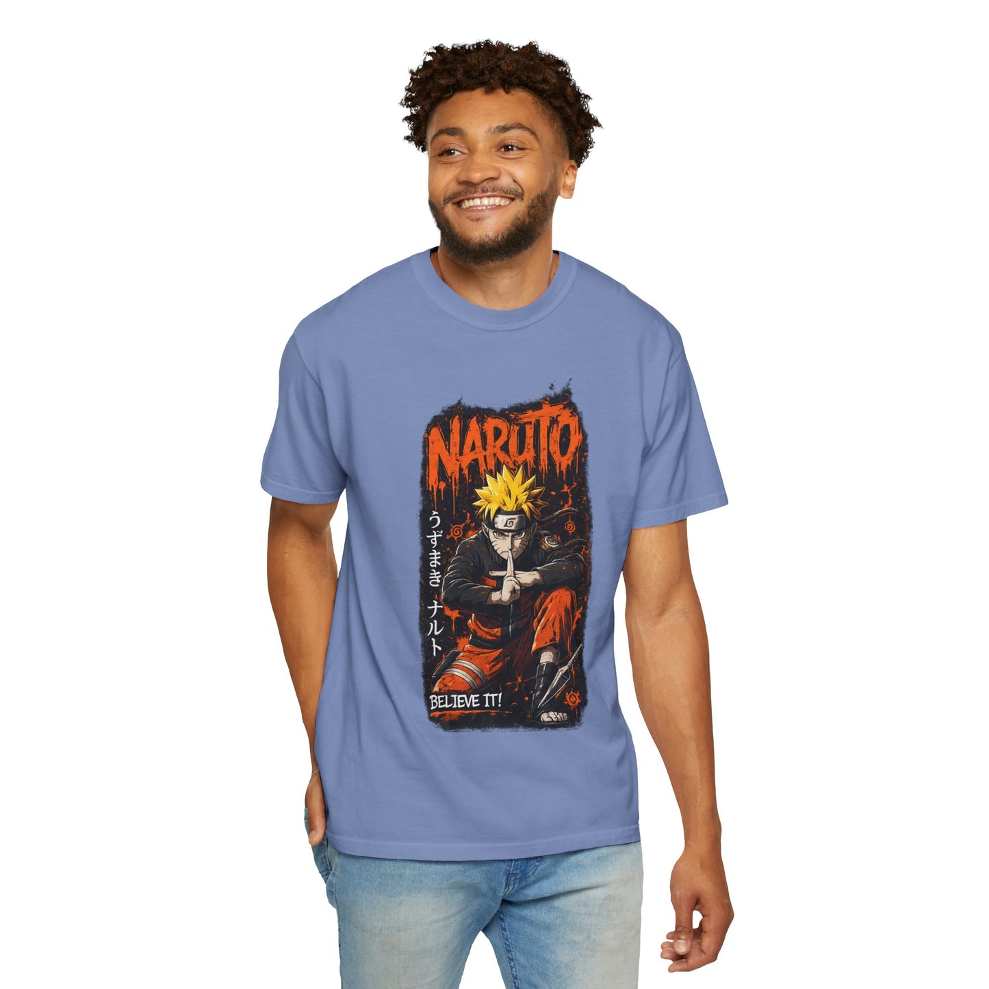 Naruto Graphic T-Shirt — Vintage Anime Design