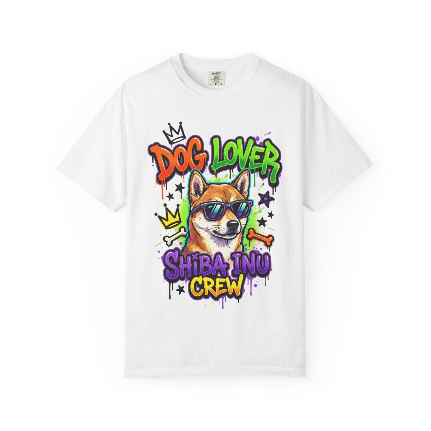 Dog Lover Shiba Inu Crew T-Shirt