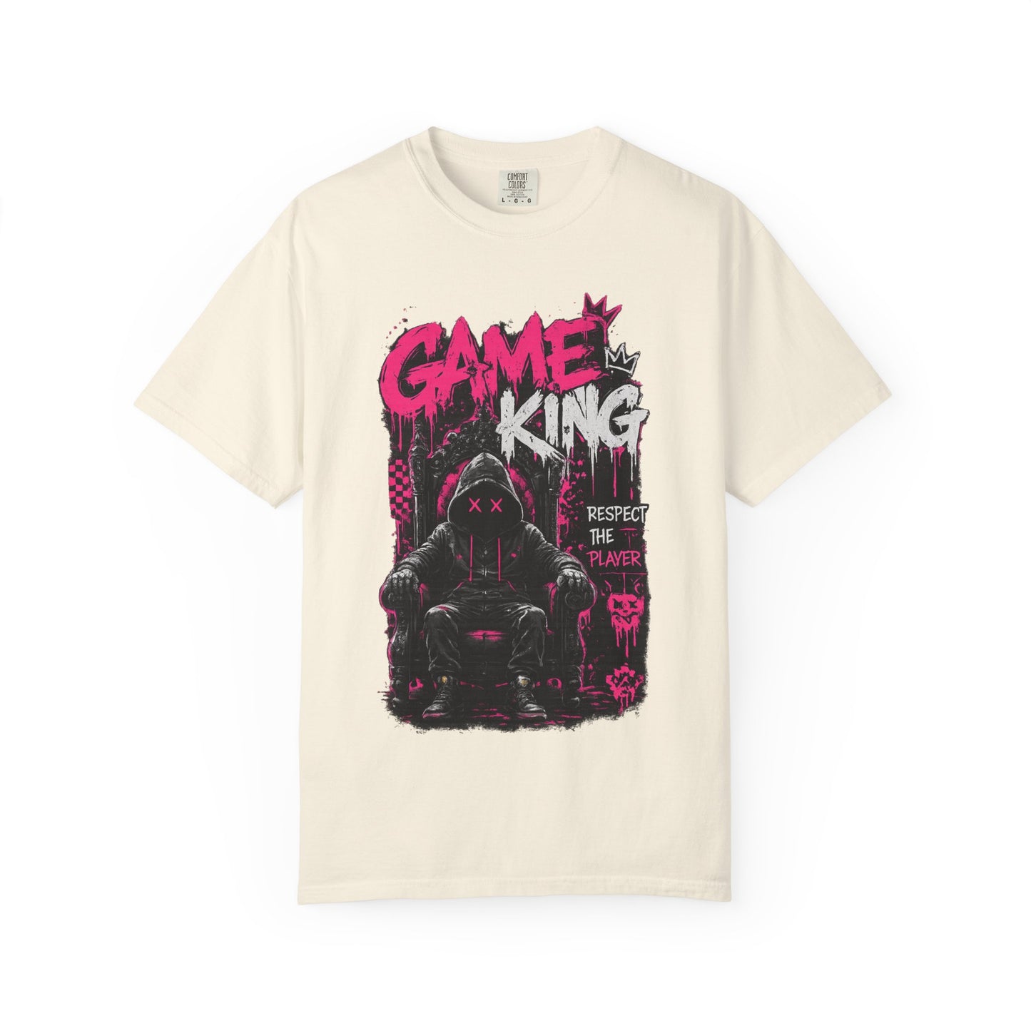 Game King Graphic T-Shirt — 'Respect The Player' Gamer Streetwear