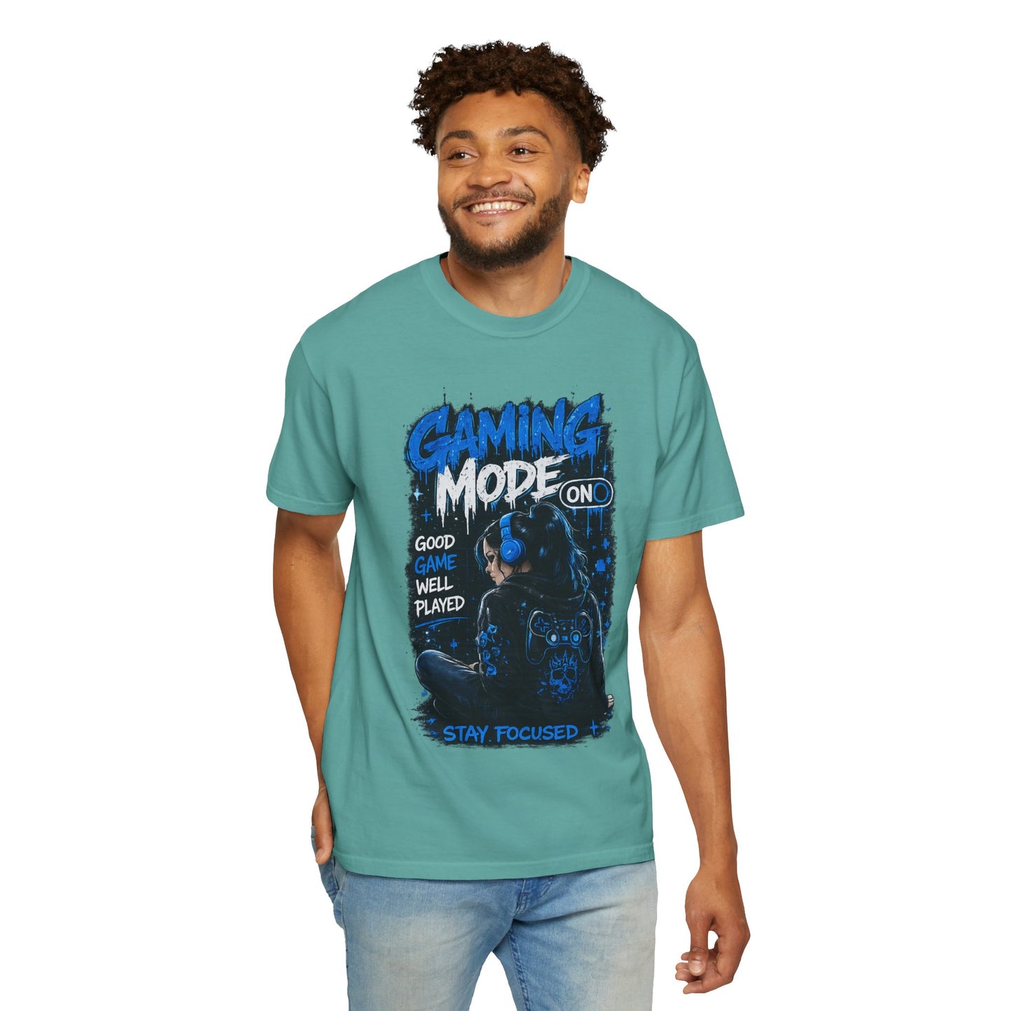 Gaming Mode T‑Shirt — "Gaming Mode On" Graphic Tee for Gamers