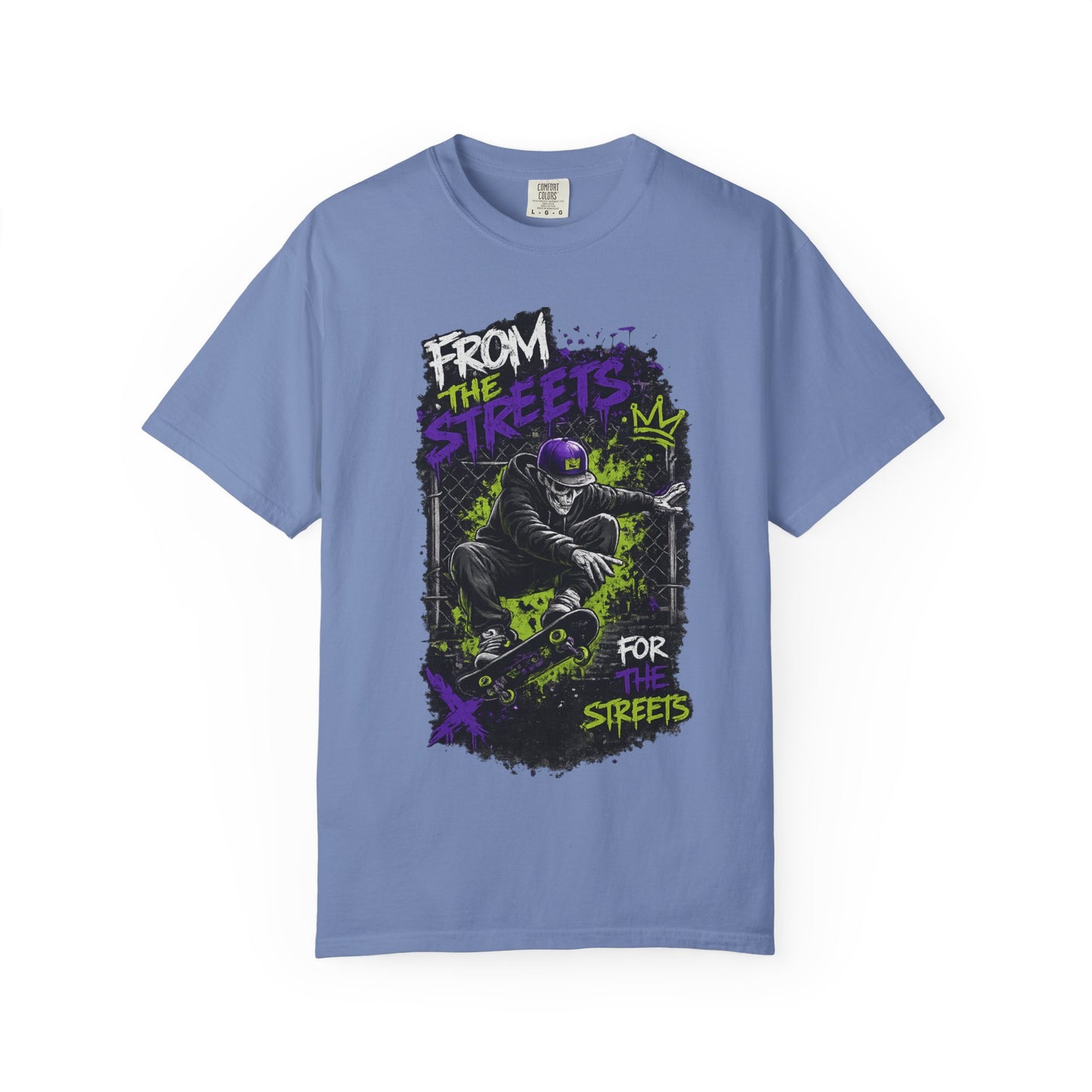 From the Streets Skateboard T-Shirt — Urban Skate Crew Graphic Tee