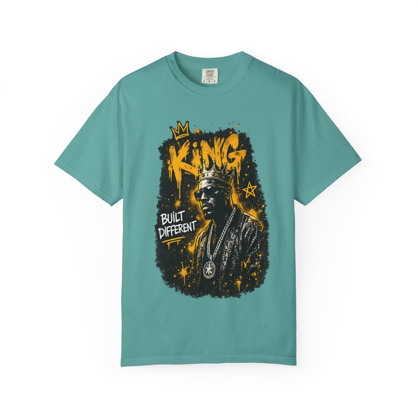King Built Different T-Shirt — Urban Retro Graphic Tee