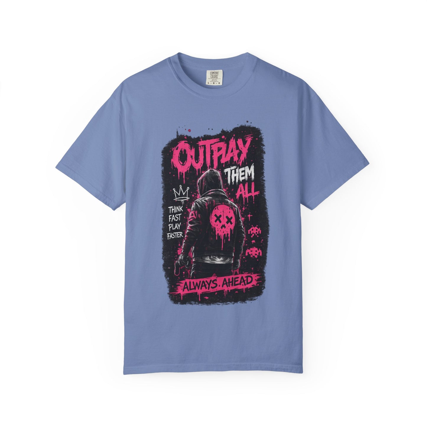 Outplay Them All Graphic T-Shirt — 'Always Ahead' Streetwear Tee