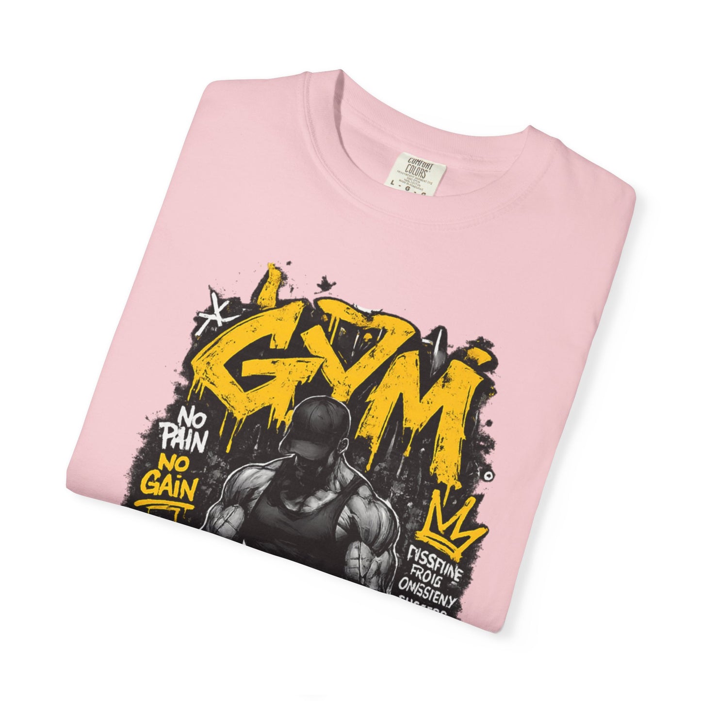 Gym Weightlifting Illustration T-shirt | Be Stronger Than Your Excuses
