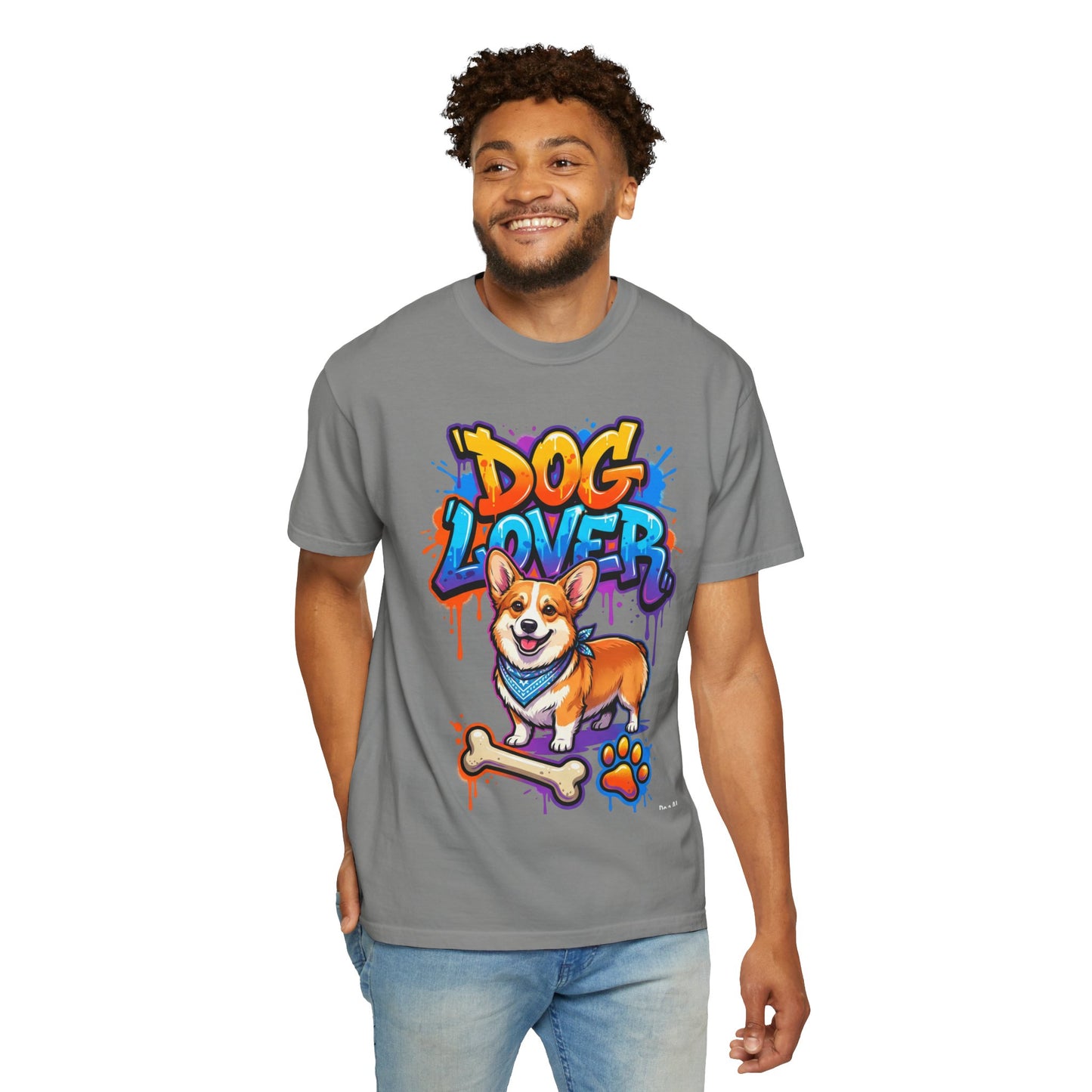 Dog Lover T-Shirt — Cute Corgi Graphic Tee
