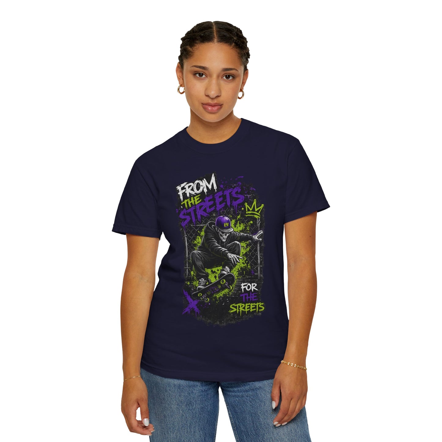 From the Streets Skateboard T-Shirt — Urban Skate Crew Graphic Tee