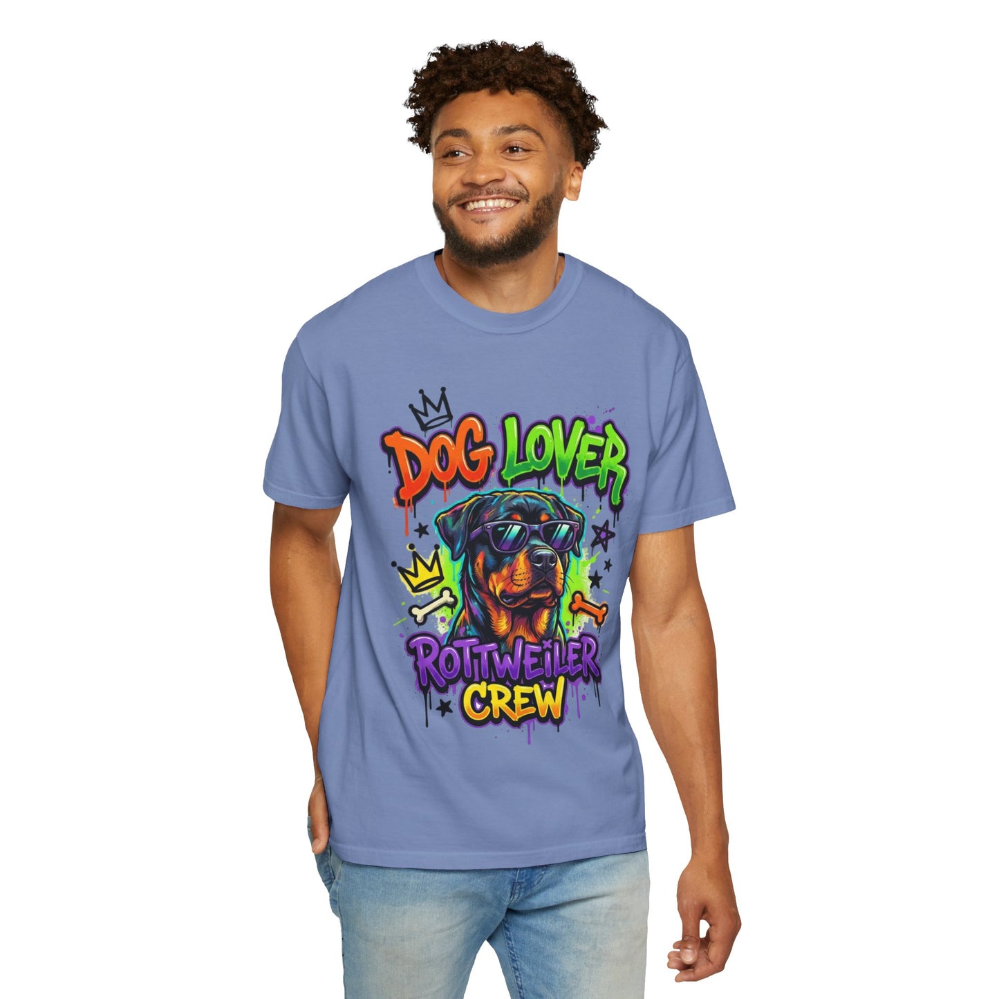 Rottweiler Crew ‘Dog Lover’ Graphic T-Shirt