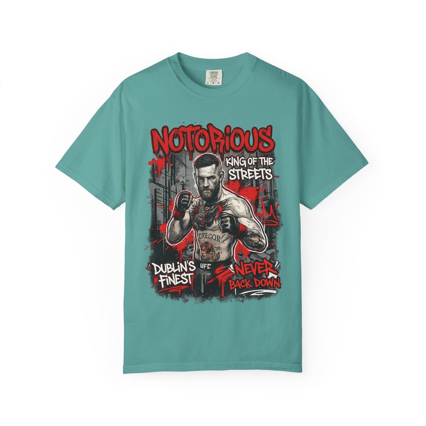 Notorious 'King of the Streets' T-Shirt — Dublin's Finest Boxing Graphic Tee