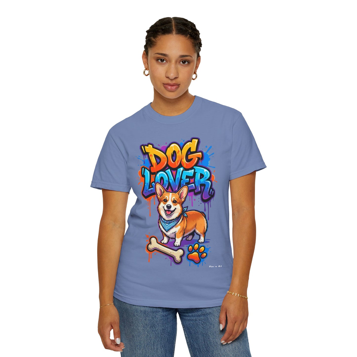 Dog Lover T-Shirt — Cute Corgi Graphic Tee