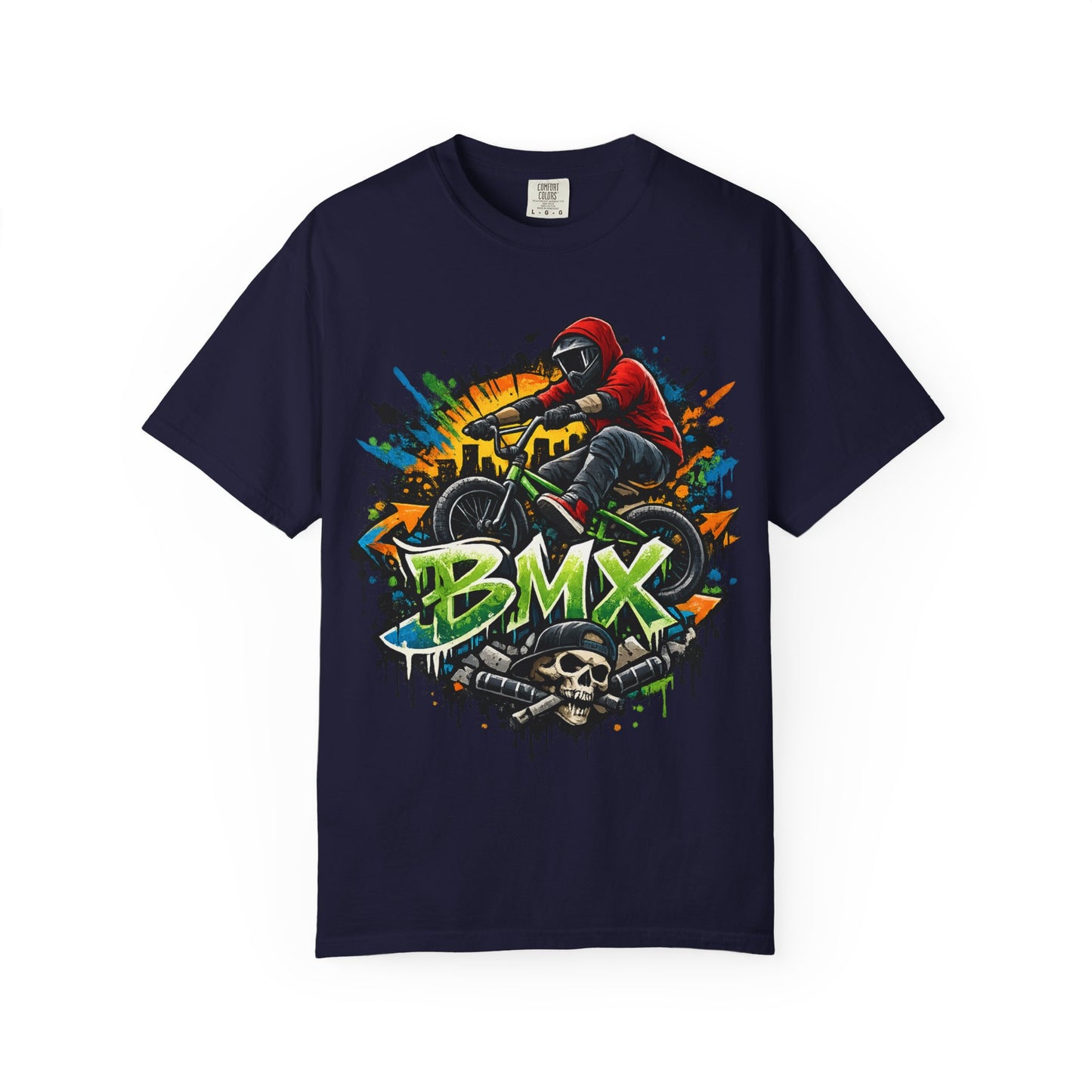 BMX Graphic T-Shirt — Urban Street Bike Rider Tee