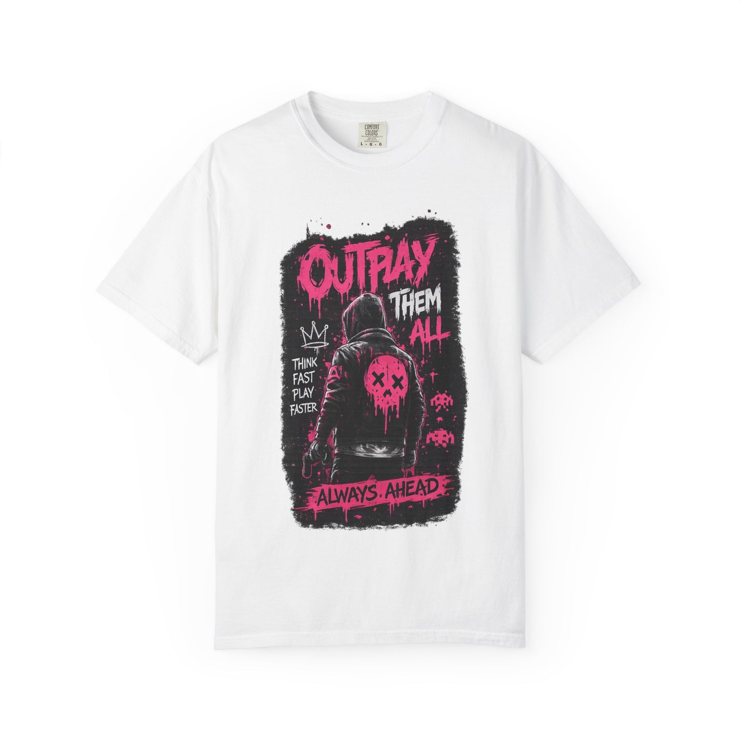 Outplay Them All Graphic T-Shirt — 'Always Ahead' Streetwear Tee
