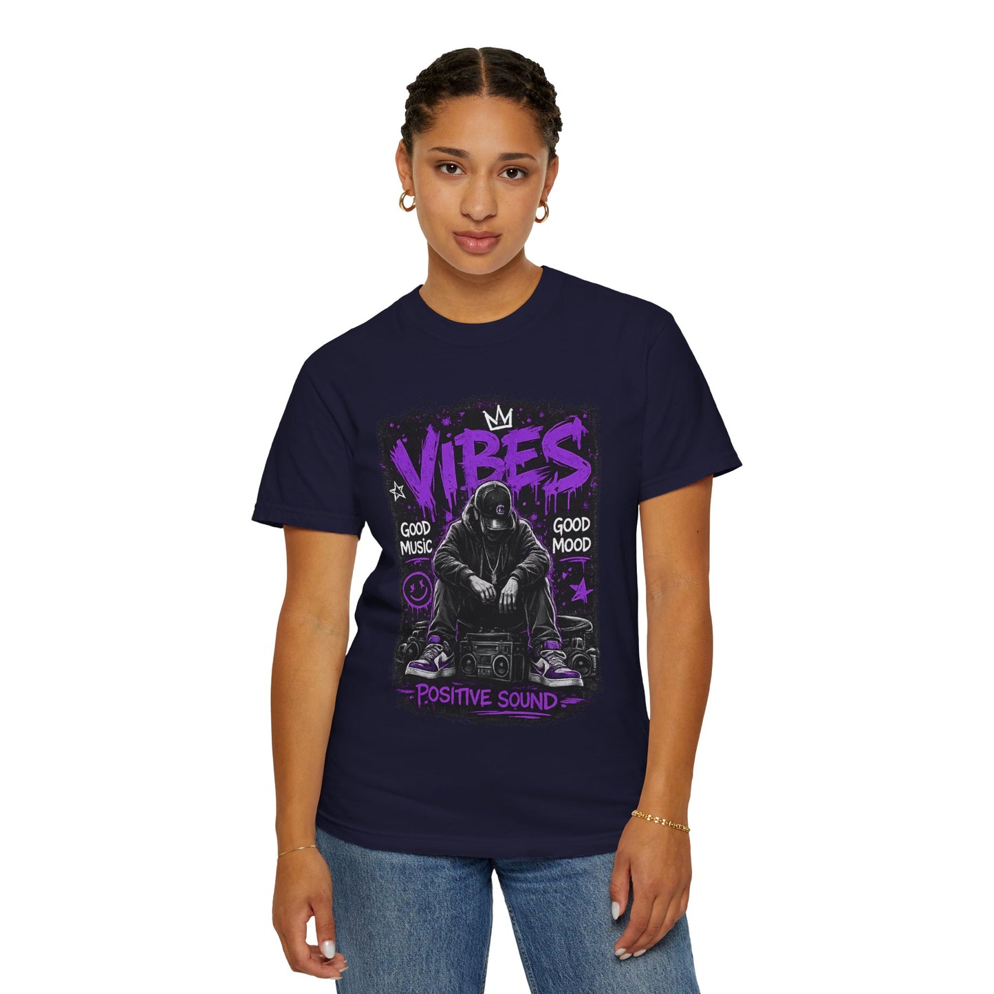 Vibes Graphic T-Shirt — Positive Sound Music Tee