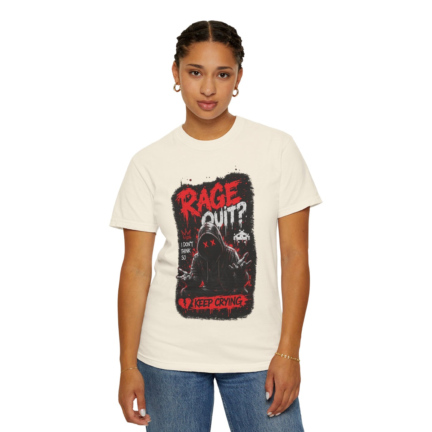 Rage Quit? Keep Crying Graphic T-Shirt