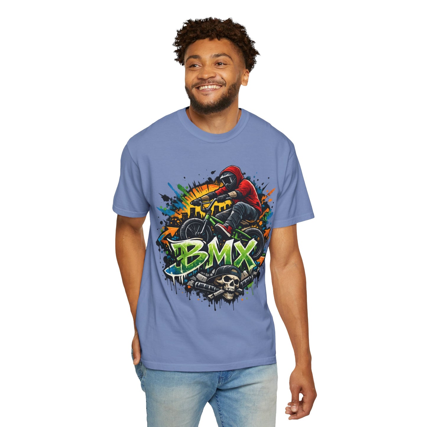 BMX Graphic T-Shirt — Urban Street Bike Rider Tee