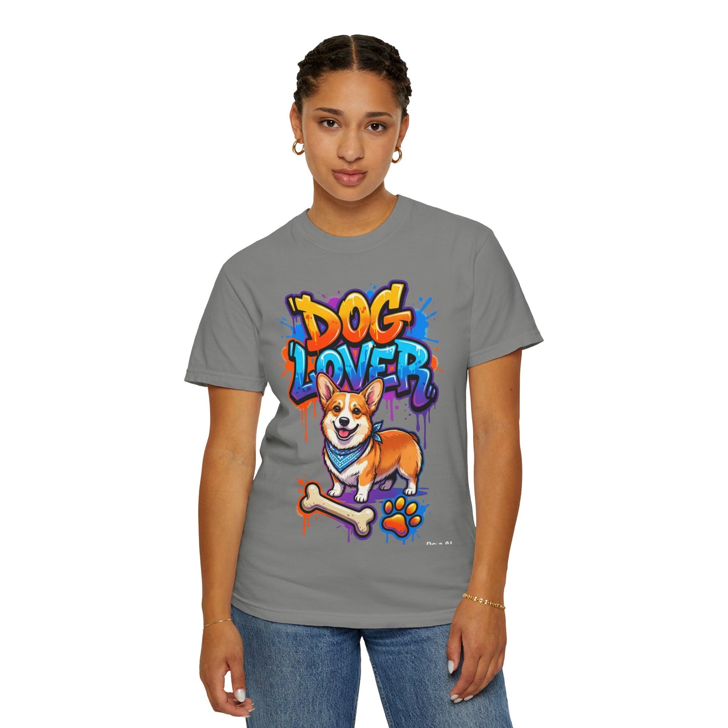 Dog Lover T-Shirt — Cute Corgi Graphic Tee
